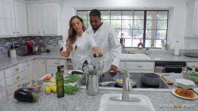 Cherie Deville - Hot For The Head Chef Video With Cherie Deville, Isiah Maxwell - Brazzers - hotmovs.com