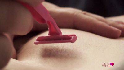 Slow-motion Romantic Pussy Shaving And Touching - hclips
