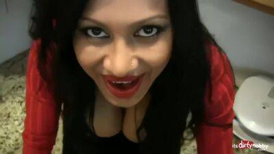 Sensual Indian Tease In The Kitchen - hclips - India
