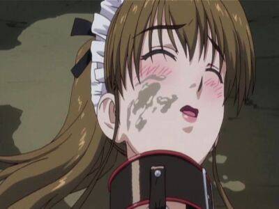 Anime maid gets wet - drtuber