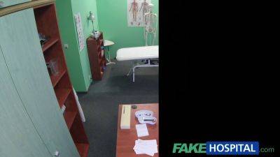 Blonde patient gets pussy exam & hardcore fuck by fakehospital doctor - sexu.com