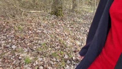 Shy Russian Girl Gave Me Slobbery Blowjob On A First Date In The Wood! - hotmovs.com - Russia