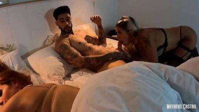 Wedding Night Blowjob: Lucy Deville and Matheus Castro - xxxfiles.com