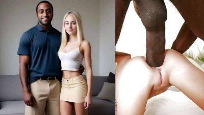 My Stunning Blonde Spouse Engulfed in Flames by Her Enormous Black Lover - BBC Surprise! - porntry.com