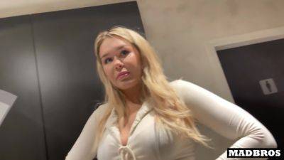 An English Manager Gets Fucked In The Toilets And Elevator During Her Work!!! - hclips - Britain